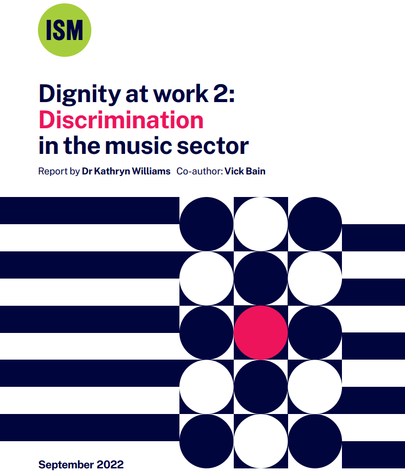 New ISM report finds harassment and discrimination rife in the music sector